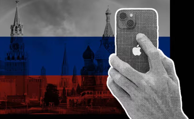Hàng nghìn quan chức Nga bỏ dùng điện thoại iPhone
