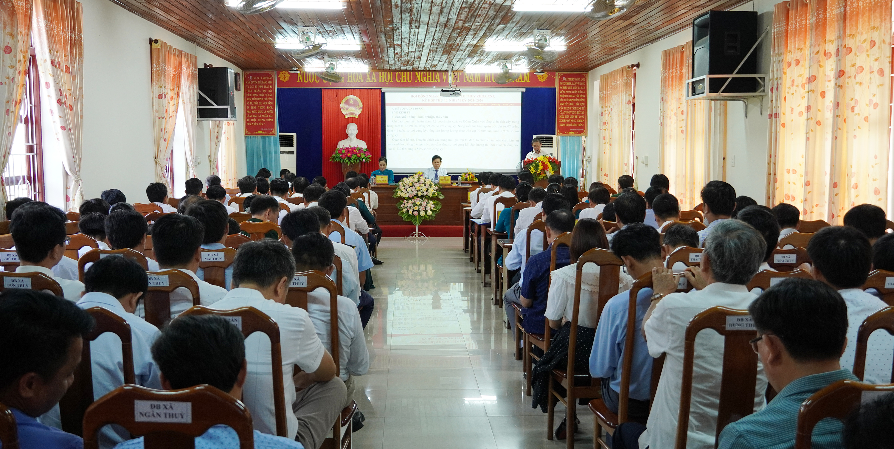 HĐND huyện Lệ Thủy khóa XXI tổ chức kỳ họp thứ 10