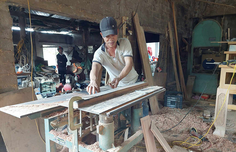 Tạo việc làm cho nhiều lao động địa phương