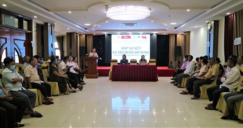 Hội nghị sơ kết và tập huấn cho ban chủ nhiệm CLB liên thế hệ tự giúp nhau