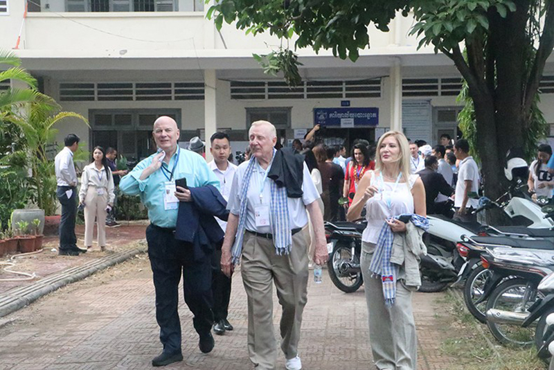Dư luận hoan nghênh quá trình tổ chức bầu cử Quốc hội Campuchia khóa 7