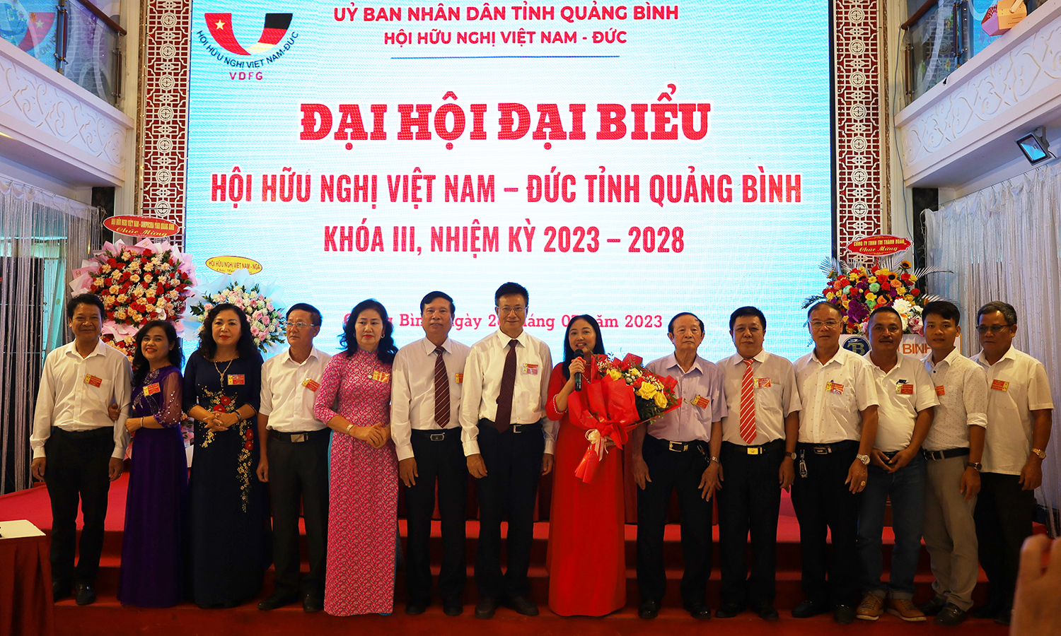 Đại hội đại biểu Hội Hữu nghị Việt Nam-Đức tỉnh nhiệm kỳ 2023-2028