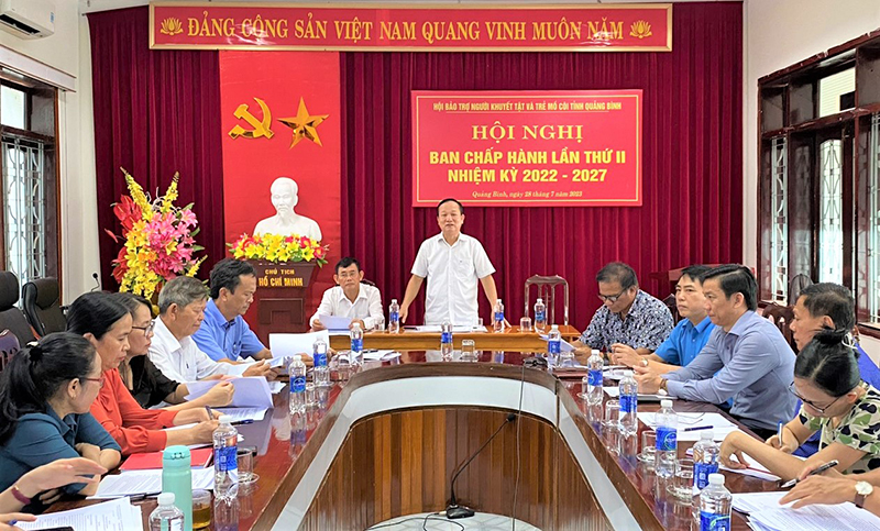 Huy động và tiếp nhận trên 1,9 tỷ đồng hỗ trợ người khuyết tật và trẻ mồ côi