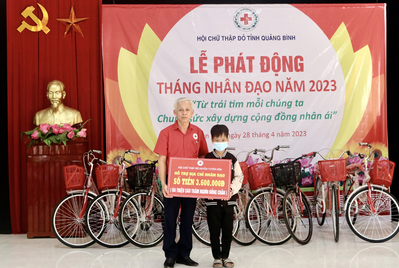 Hỗ trợ hơn 280 địa chỉ nhân đạo