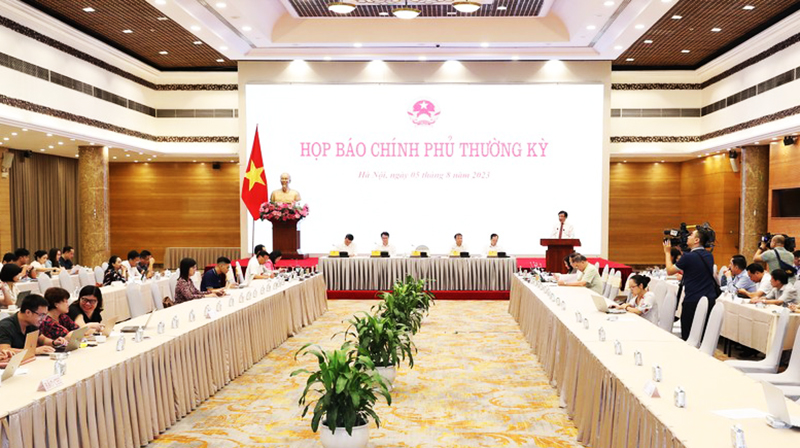 Những chỉ đạo nóng tại Họp báo Chính phủ thường kỳ tháng 7