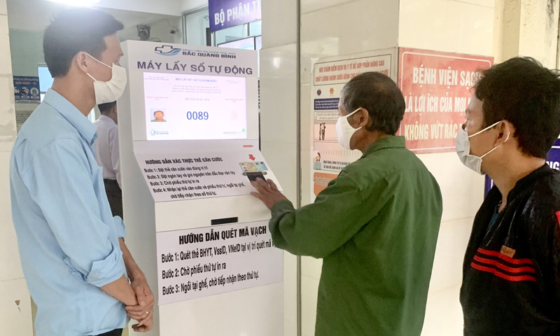 BHXH TX. Ba Đồn: Tích cực triển khai hiệu quả Đề án 06