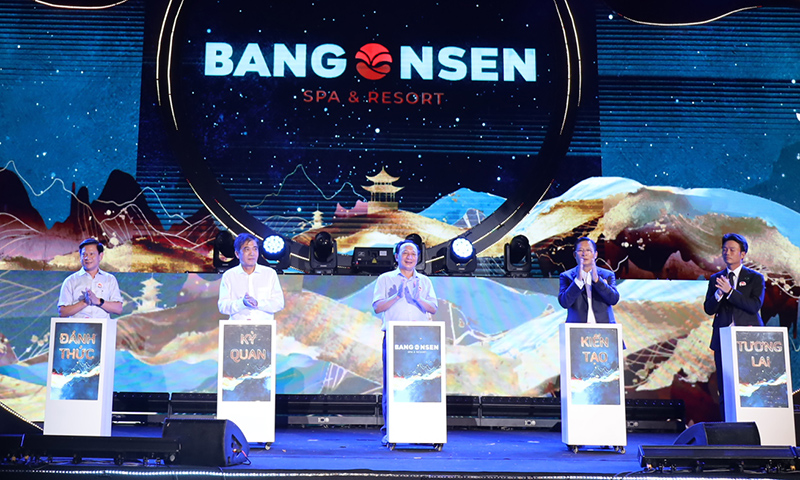 Ra mắt Khu nghỉ dưỡng và phục hồi chức năng suối nước nóng Bang Onsen Spa&amp;Resort