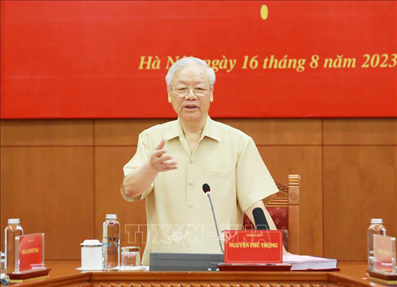 Tổng Bí thư: Công tác phòng, chống tham nhũng, tiêu cực không chịu bất cứ sức ép nào