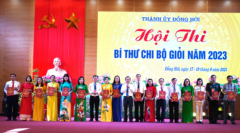 Khai mạc hội thi Bí thư chi bộ giỏi TP. Đồng Hới