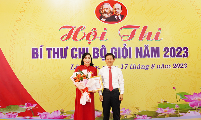 Lệ Thủy: Tổ chức hội thi Bí thư Chi bộ giỏi năm 2023
