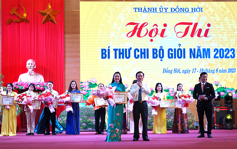 TP. Đồng Hới: Bế mạc hội thi Bí thư Chi bộ giỏi năm 2023