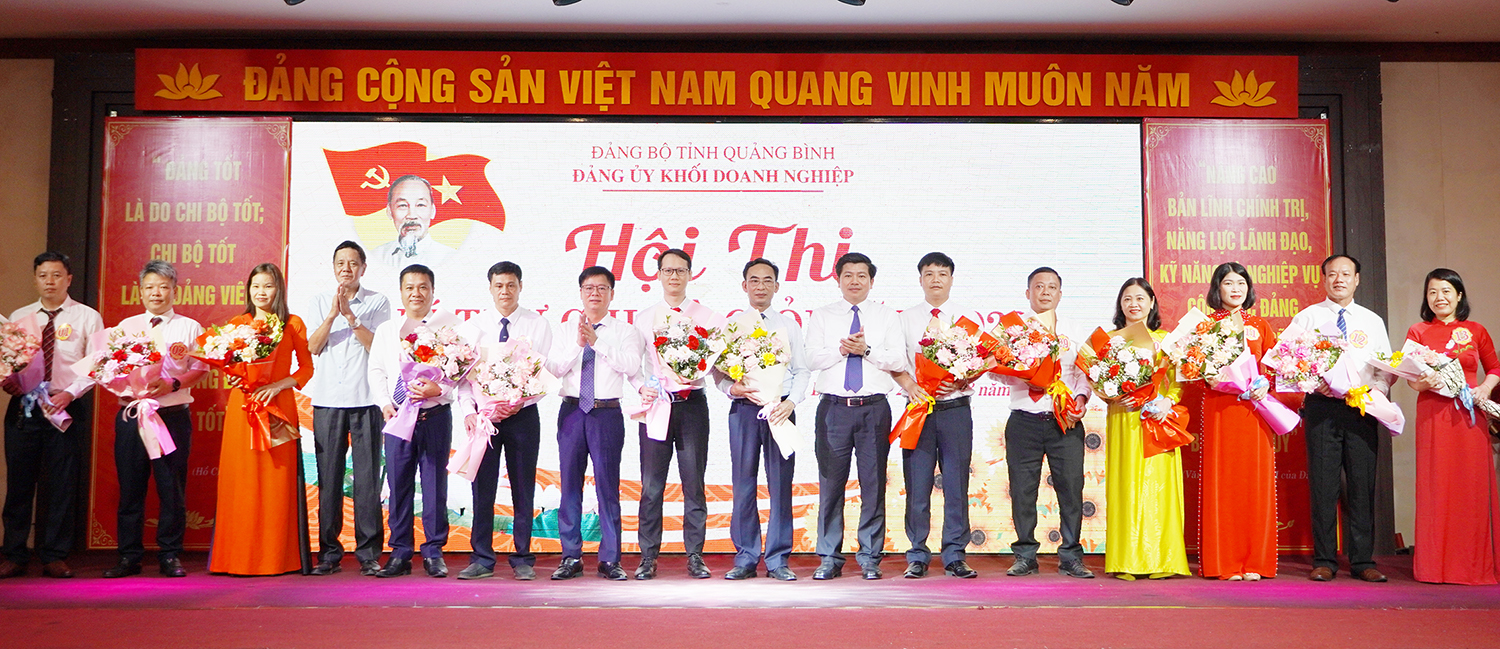 Đảng bộ Khối Doanh nghiệp tỉnh: Tổ chức hội thi Bí thư Chi bộ giỏi năm 2023