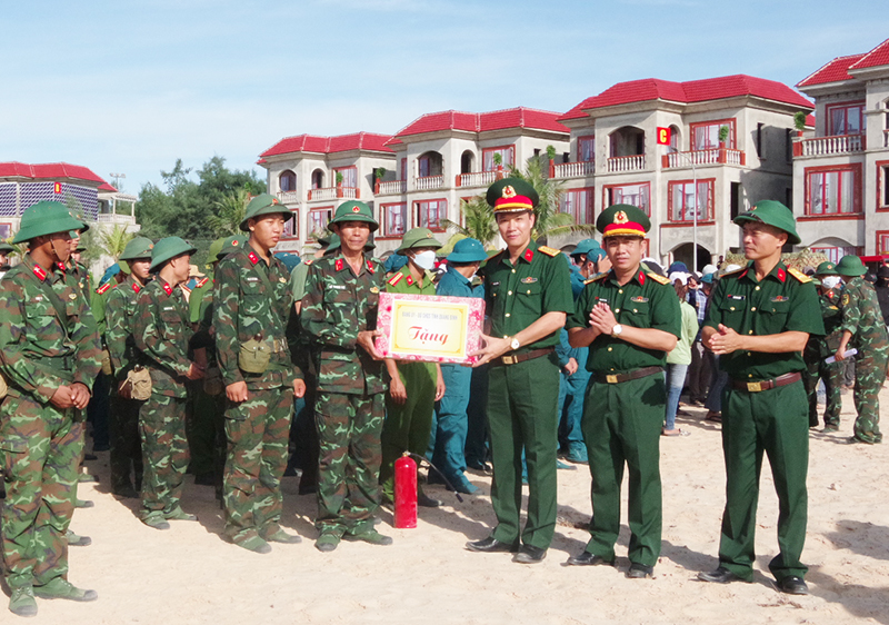 Bộ Chỉ huy Quân sự tỉnh: Động viên các lực lượng thực binh ứng phó thảm họa cháy nổ, tìm kiếm cứu nạn