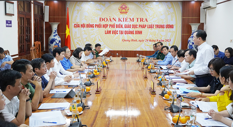 Nâng cao hiệu quả phối hợp phổ biến, giáo dục pháp luật
