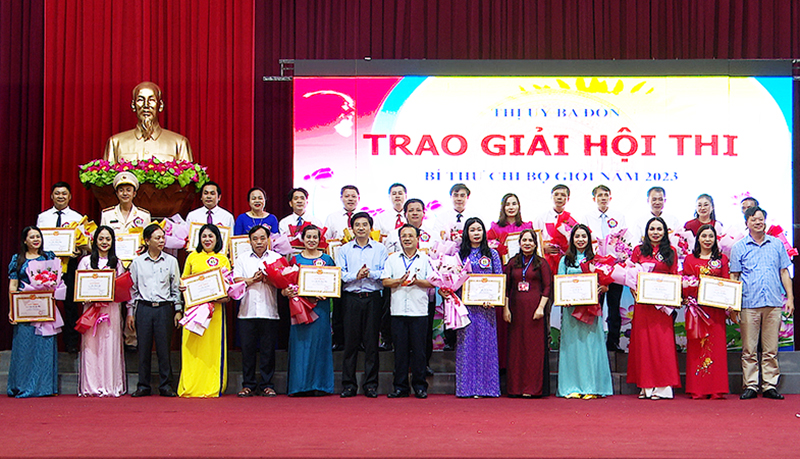 Thị ủy Ba Đồn: Tổ chức hội thi Bí thư Chi bộ giỏi năm 2023