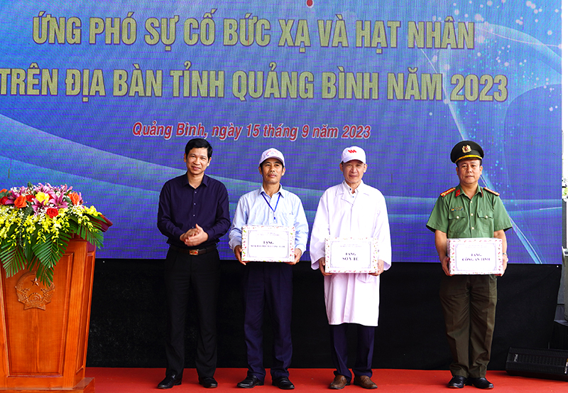 Diễn tập ứng phó sự cố bức xạ và hạt nhân năm 2023