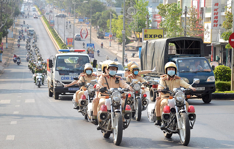 Tăng cường sự lãnh đạo của Đảng đối với công tác bảo đảm trật tự, an toàn giao thông