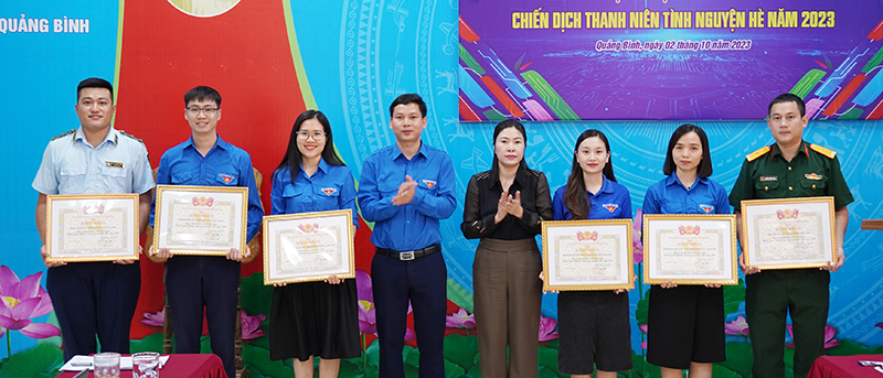 Hoàn thành 10/10 chỉ tiêu Chiến dịch Thanh niên tình nguyện hè năm 2023