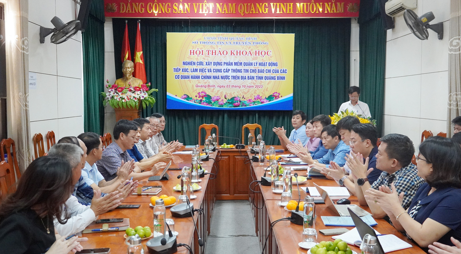Hướng tới quản lý hoạt động tiếp xúc và cung cấp thông tin cho báo chí bằng số hóa