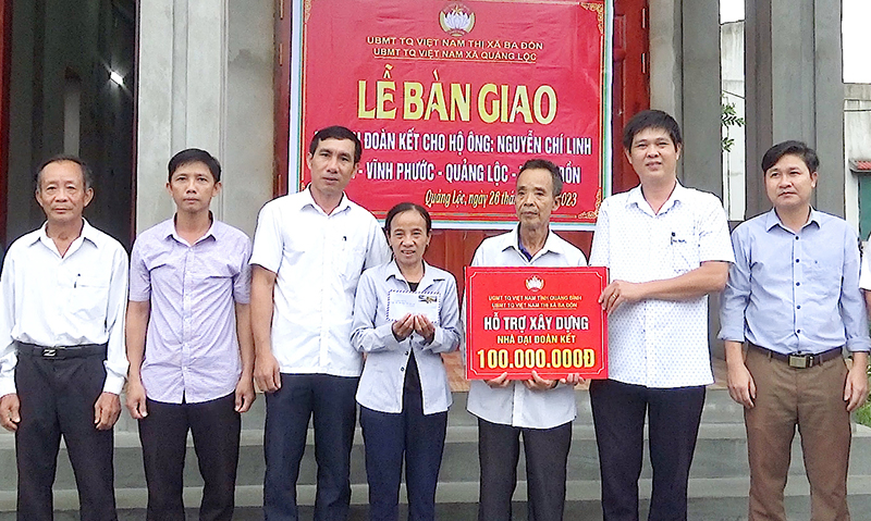 Những mái ấm "Đại đoàn kết"