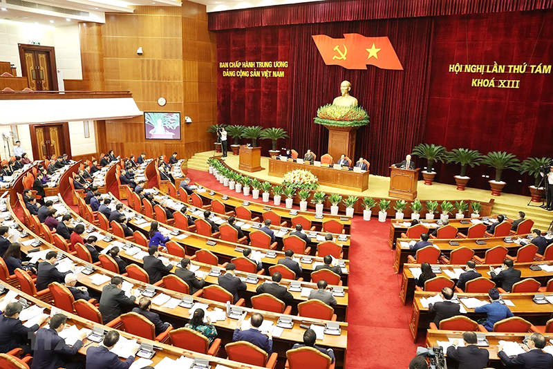 Ban Bí thư Trung ương Đảng khóa XIII (sau kiện toàn tại Hội nghị Trung ương 8 khóa XIII, tháng 10/2023)