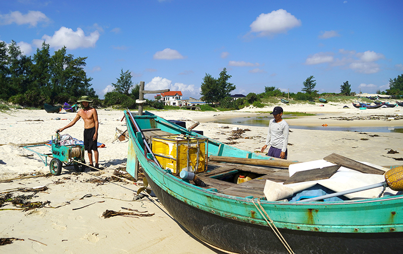 Sự sáng tạo của ngư dân bãi ngang