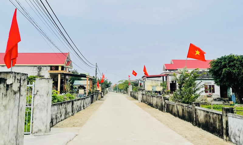 Quảng Trạch: Diện mạo mới ở các khu dân cư nông thôn