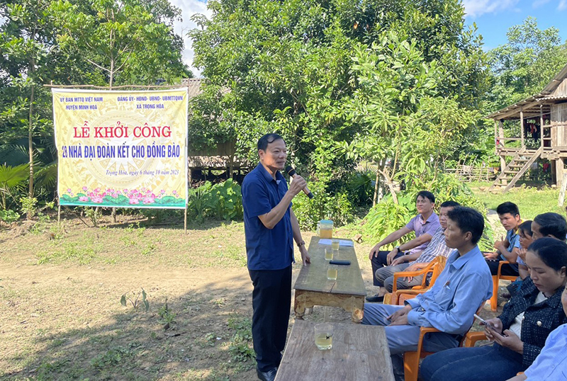 Hỗ trợ xây dựng và sửa chữa 254 nhà ở cho hộ gia đình có hoàn cảnh khó khăn