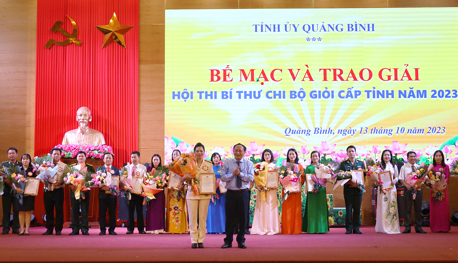 Bế mạc hội thi Bí thư Chi bộ giỏi cấp tỉnh năm 2023