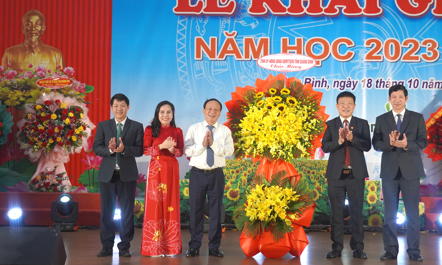 Trường đại học Quảng Bình khai giảng năm học mới 2023-2024