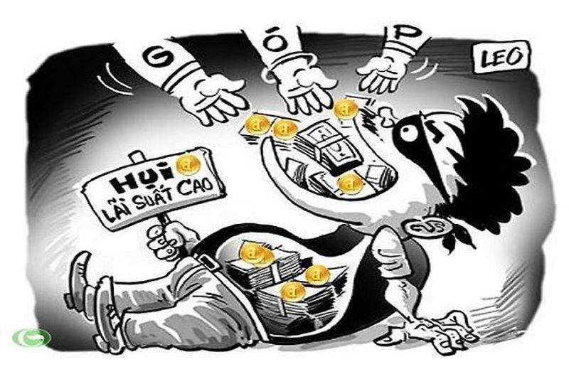 Cảnh giác khi tham gia hụi, họ