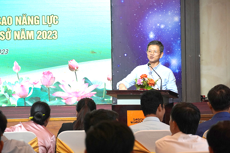 Nâng cao năng lực, nghiệp vụ cán bộ hội nông dân cơ sở