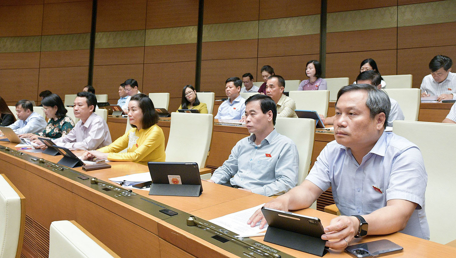 Đại biểu Quốc hội tỉnh thảo luận về tình hình kinh tế-xã hội
