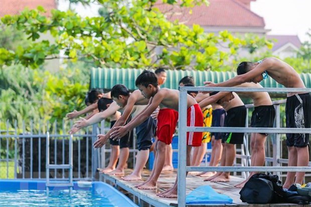 Chỉ 8,63% trường học có bể bơi và khoảng 2.000 trẻ đuối nước mỗi năm