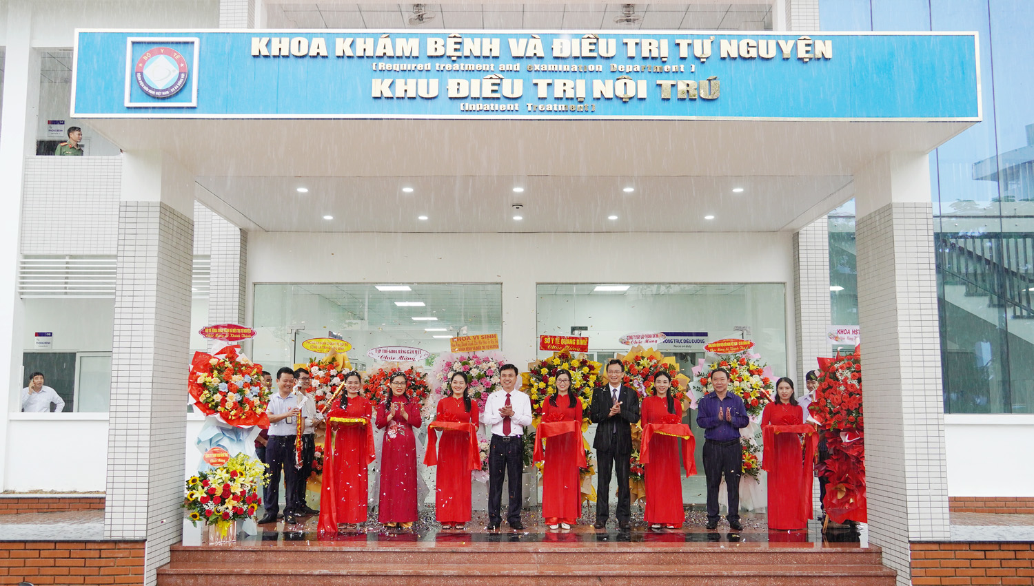 Khánh thành khu nhà điều trị nội trú Khoa Khám bệnh và Điều trị tự nguyện