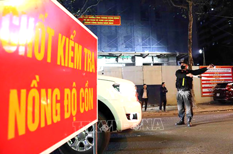 Vi phạm nồng độ cồn chiếm tỷ lệ cao trong các vi phạm về an toàn giao thông