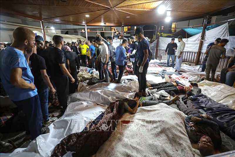 8 bệnh viện ở Dải Gaza bị đánh bom chỉ trong ba ngày