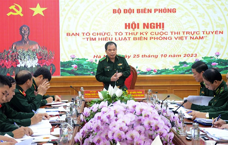 Cuộc thi trực tuyến "Tìm hiểu Luật Biên phòng Việt Nam"