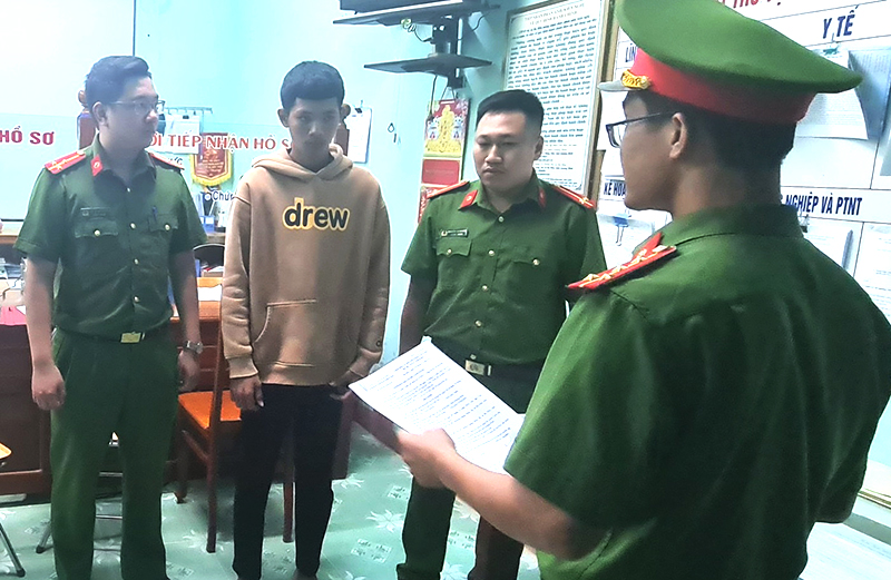 Khởi tố, bắt tạm giam đối tượng trộm cắp chấn lưu tại tàu cá