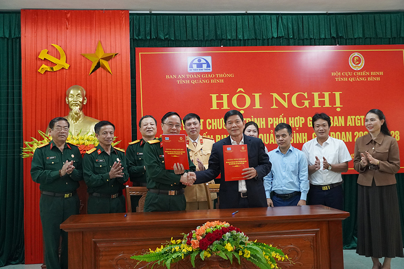Hội Cựu chiến binh tích cực tham gia giữ gìn trật tự an toàn giao thông