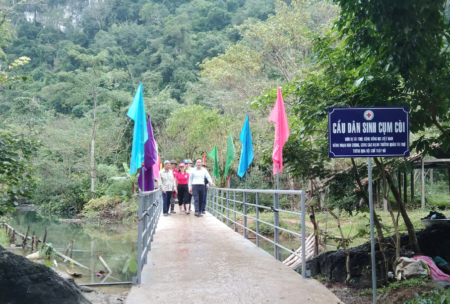 Lệ Thủy: Khánh thành cầu dân sinh cụm Còi