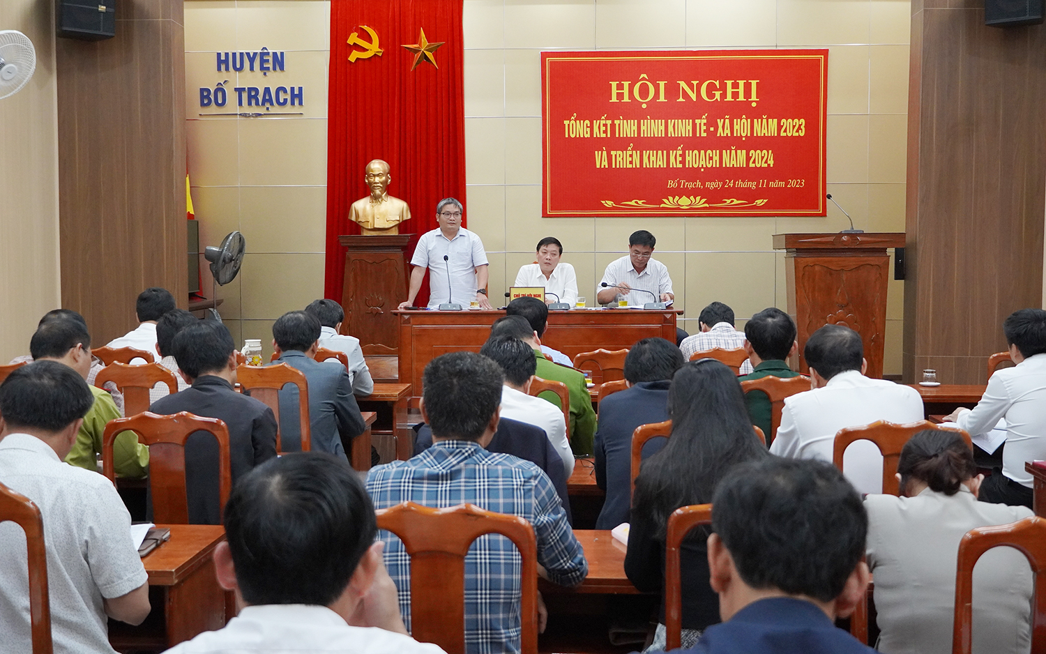 Bố Trạch: 16/17 chỉ tiêu phát triển kinh tế-xã hội năm 2023 hoàn thành và hoàn thành vượt mức