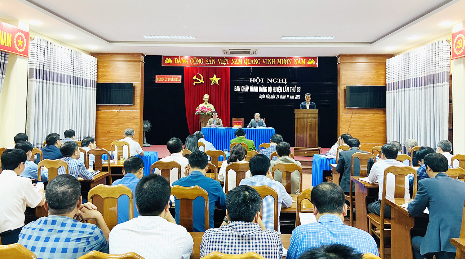 Tuyên Hóa: Huy động và sử dụng hiệu quả các nguồn lực để phát triển