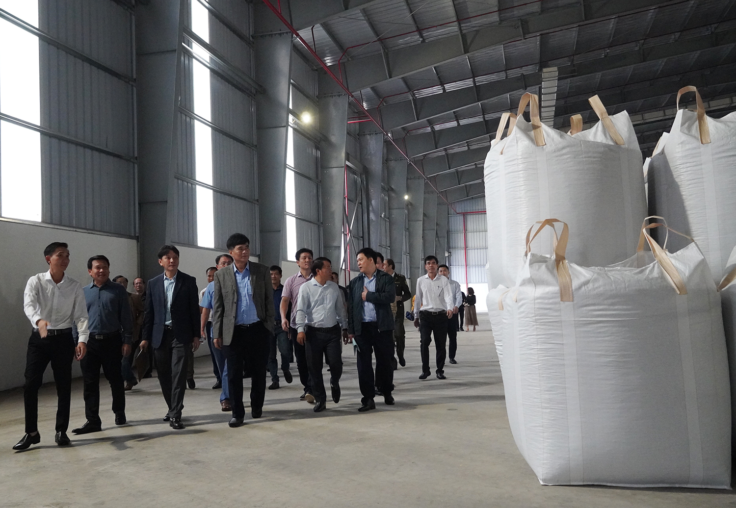 Trình diễn kỹ thuật sản xuất viên nén gỗ