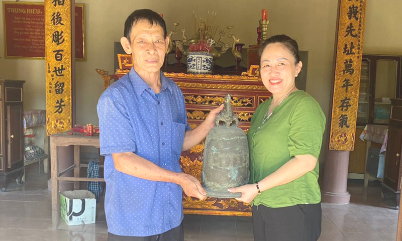 Lan tỏa phong trào hiến tặng hiện vật