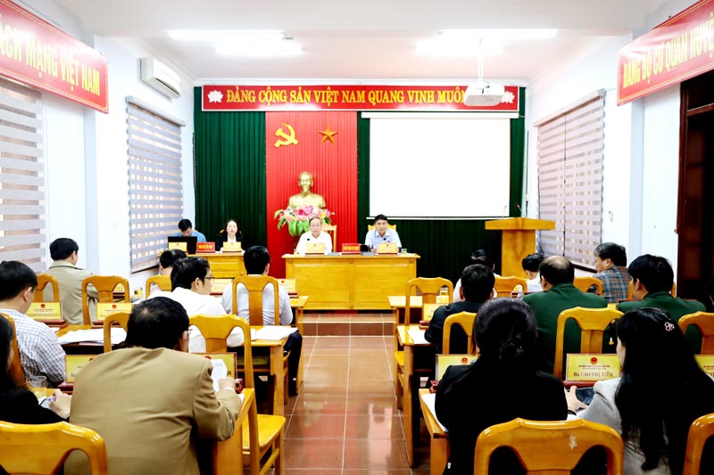 HĐND huyện Minh Hóa: Thông qua các nghị quyết quan trọng