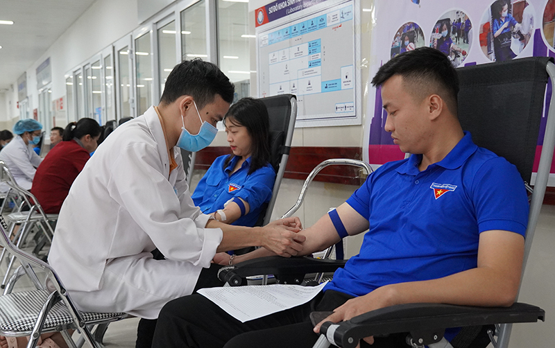 Hiến hơn 150 đơn vị máu cho Bệnh viện hữu nghị Việt Nam-Cu Ba Đồng Hới