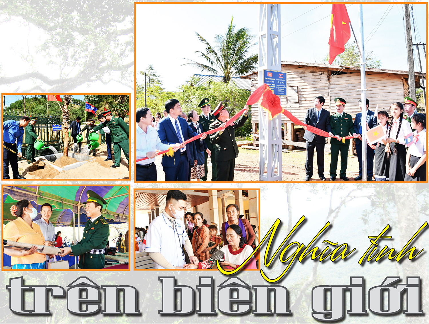 Nghĩa tình trên biên giới…
