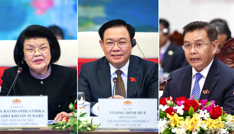 Nâng cao vai trò Quốc hội thúc đẩy hợp tác với Campuchia, Lào và Thái Lan