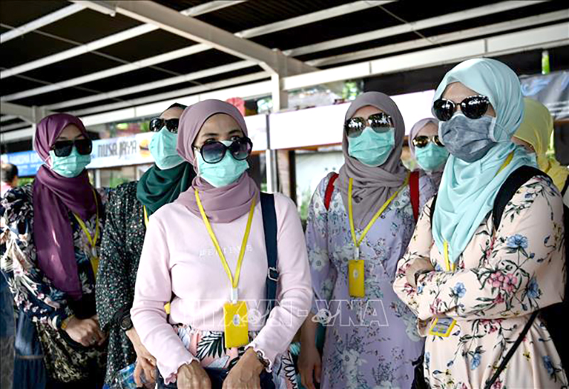Indonesia kêu gọi người dân đeo khẩu trang phòng bệnh hô hấp